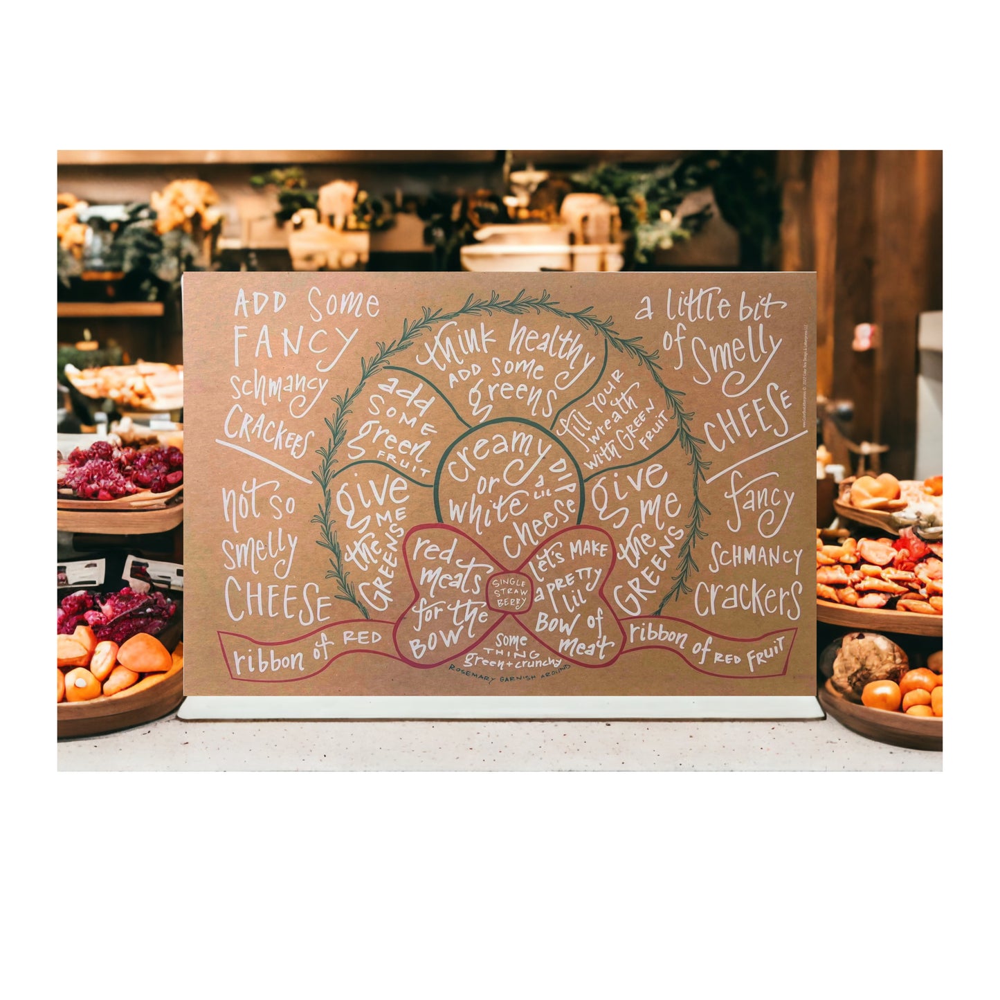 Holiday Wreath Charcuterie