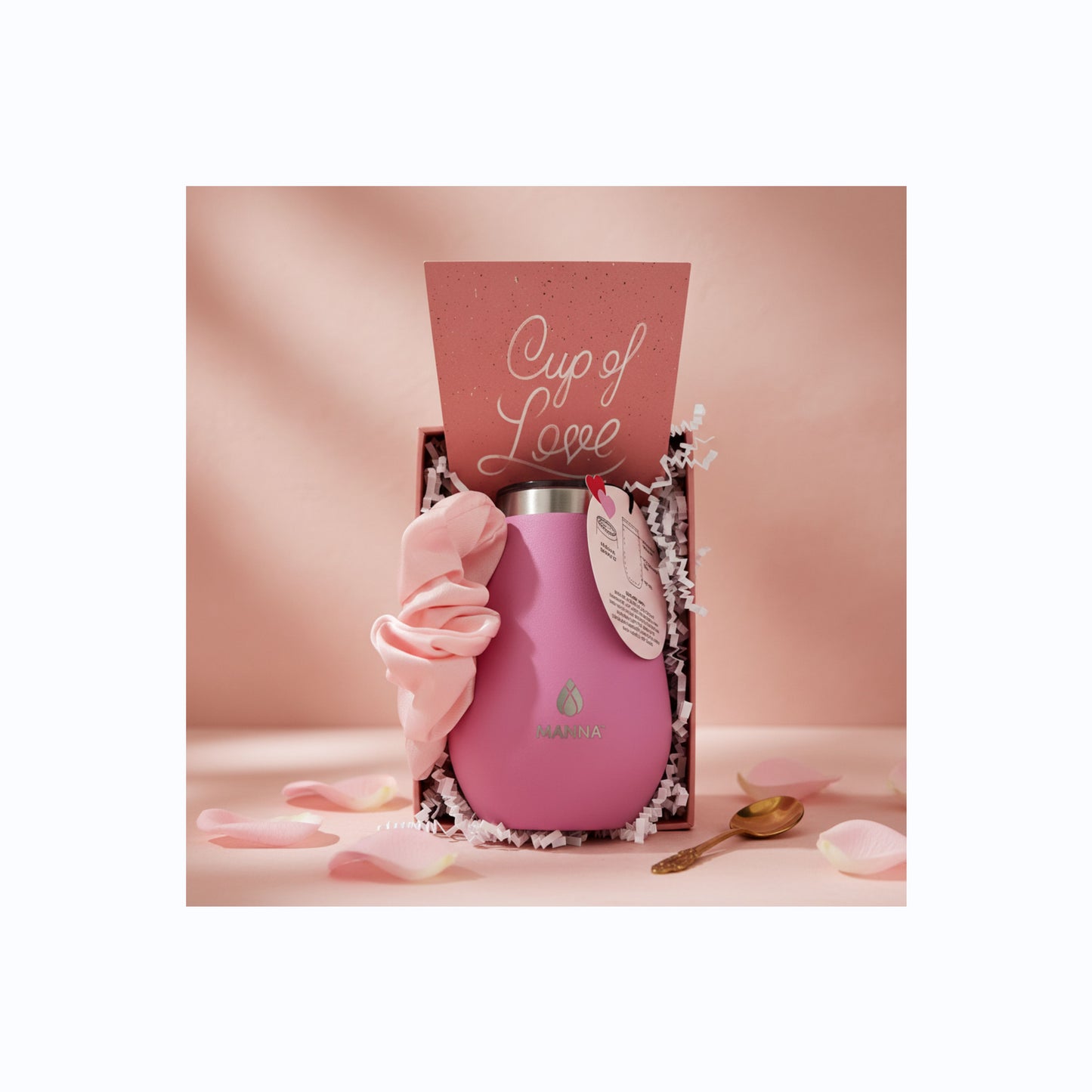 Tea & Tumbler Gift Set - Pink Toile