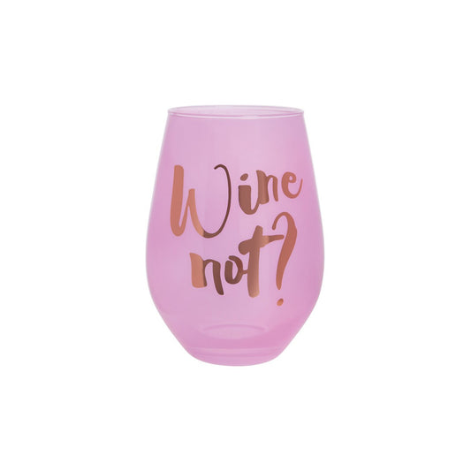 Wine Not? Jumbo Stemless Wine Glass
