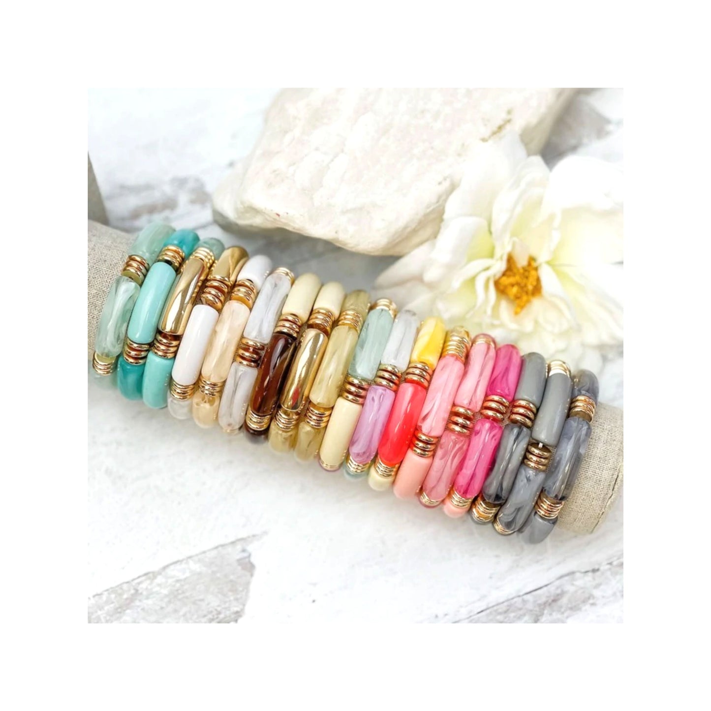 Mint Bangles- Set of Three