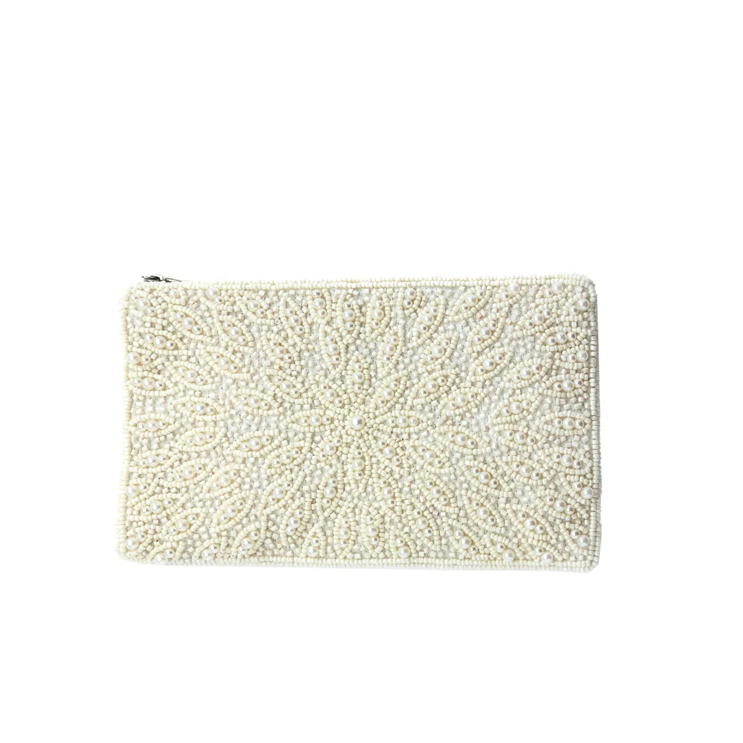 Liya Pearl Flower Purse
