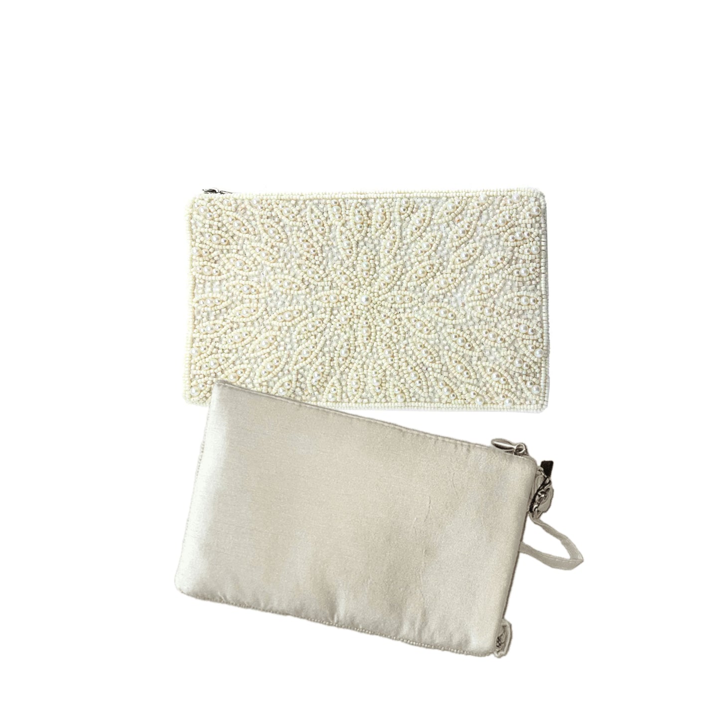 Liya Pearl Flower Purse