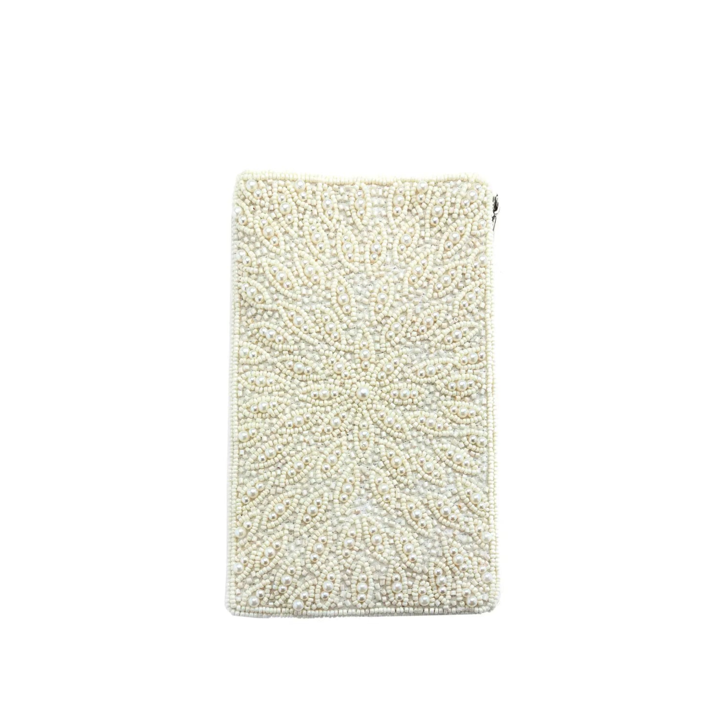 Liya Pearl Flower Purse