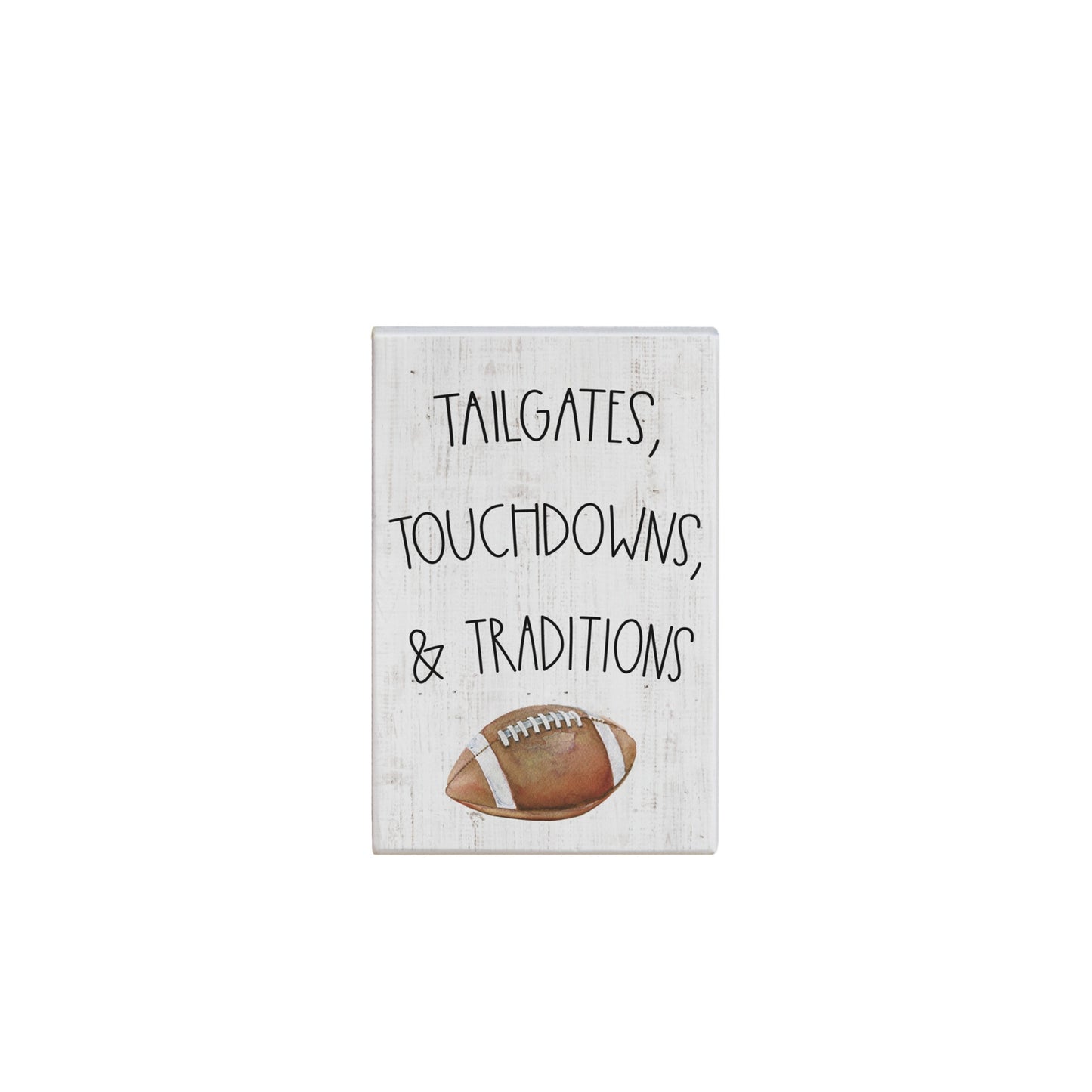 Tailgate Decorative Wooden Block