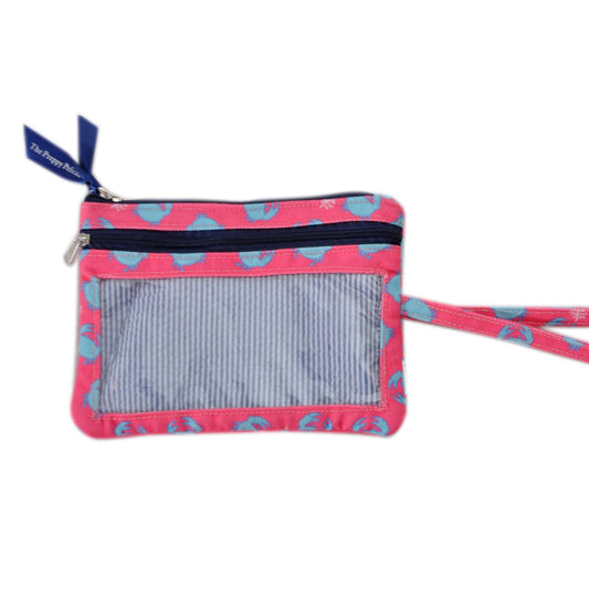 Cute But Crabby Wristlet