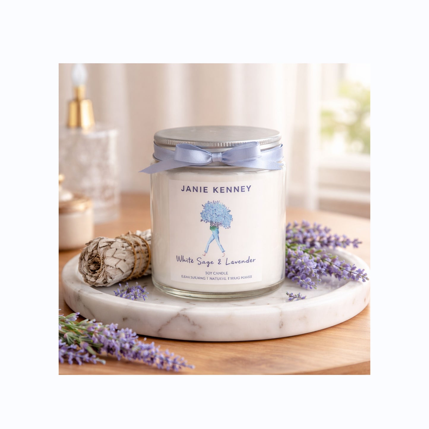 Blue Hydrangea Gift Set