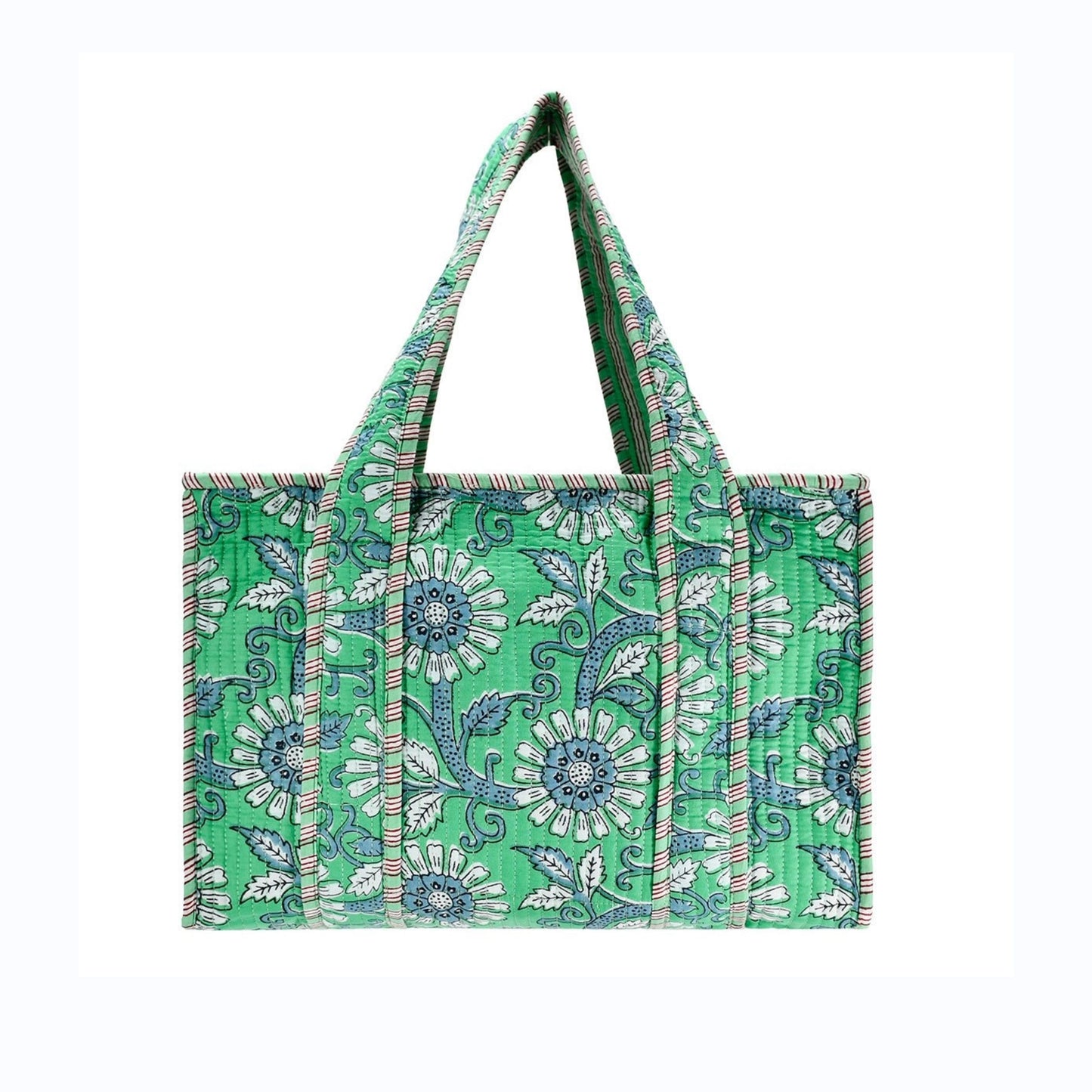Green Dahlia Tote