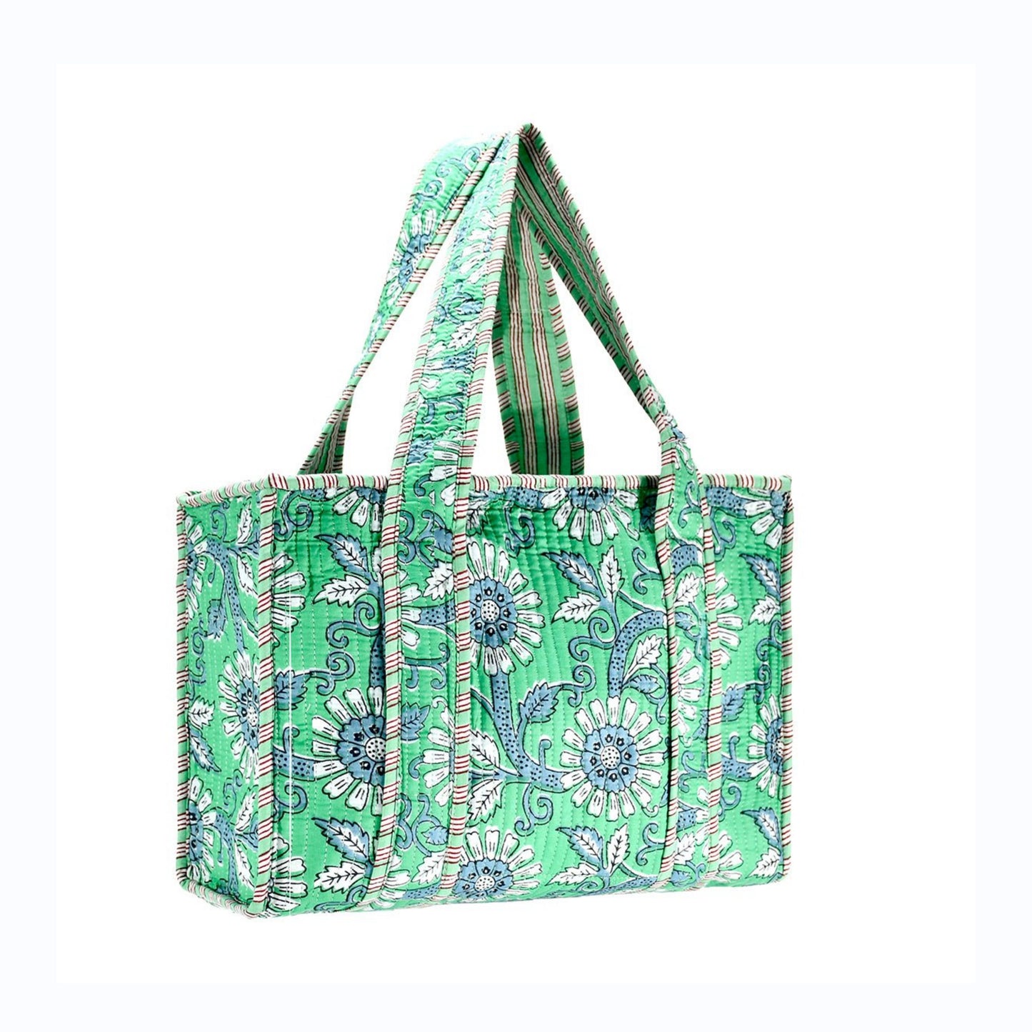 Green Dahlia Tote