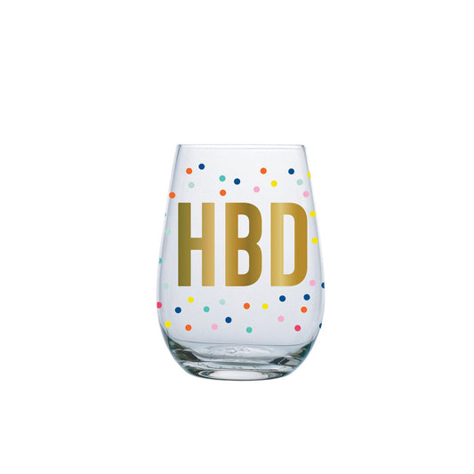 HBD Stemless Wine Glass