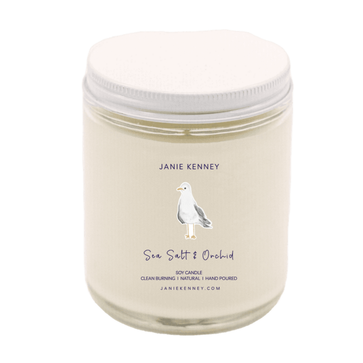 Sea Salt & Orchid Soy Candle