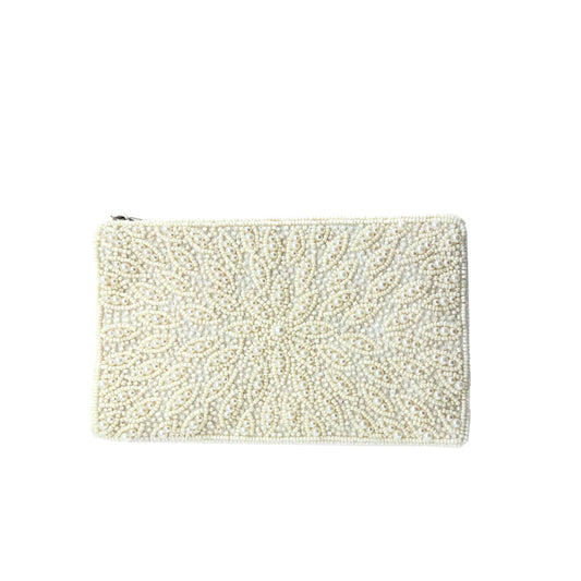 Liya Pearl Flower Purse