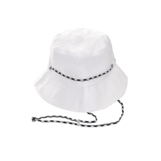 Sophie Bucket Hat/White